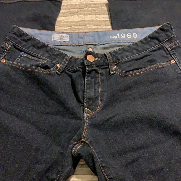 Gap Jeans 1969 curvy Dark Wash stretch - Picture 3 of 10